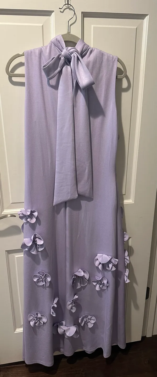 Catch all Purple Maxi Dress - Image 4