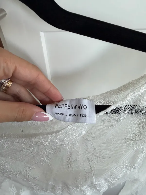 peppermayo white maxi dress - Image 2