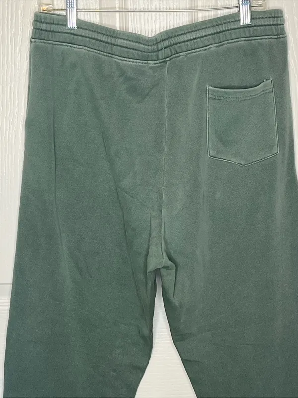 Peanut Butter Jelly Sage Green Nature Lovers Graphic Sweatpants Sz L Joggers - Image 7