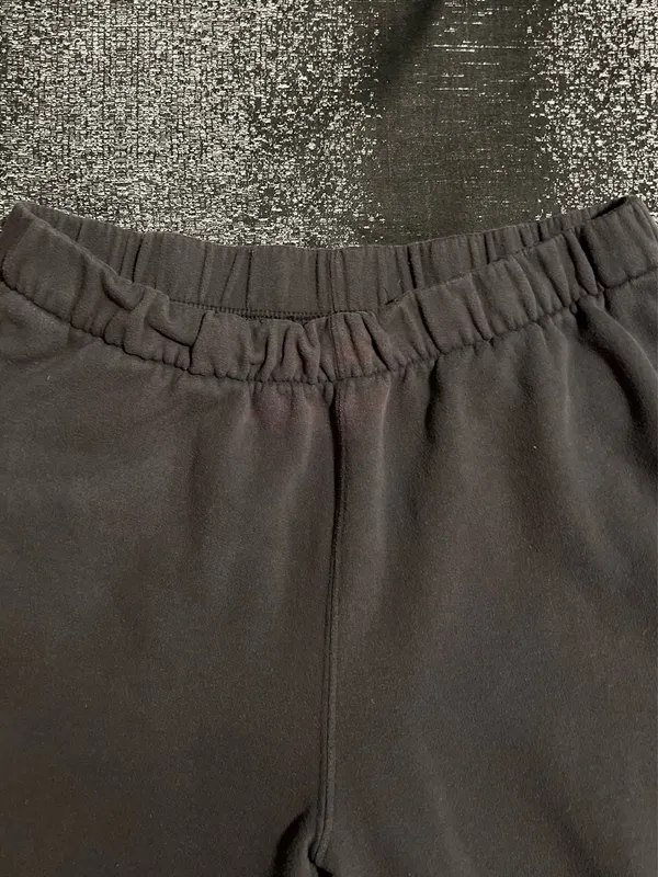 Womens large Hollister Co. Dark Grey Ultra-High Rise Fleece Dad Joggers - Image 8