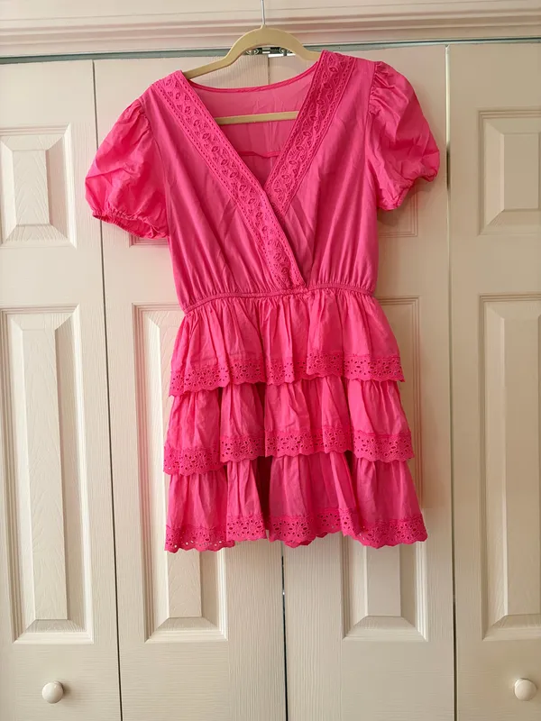 Boutique, pink romper - Image 2