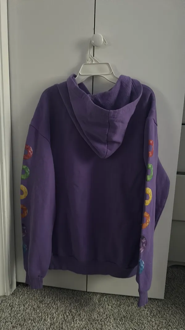 Kellogg's Purple Fruit Loop Sweatshirt Size M - Image 3