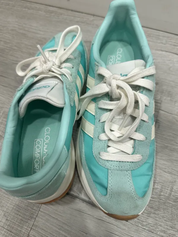 Teal Adidas Shoes - Image 6