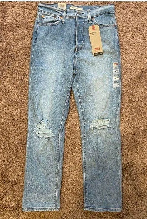 Levi's wedgie straight leg jeans - Image 2