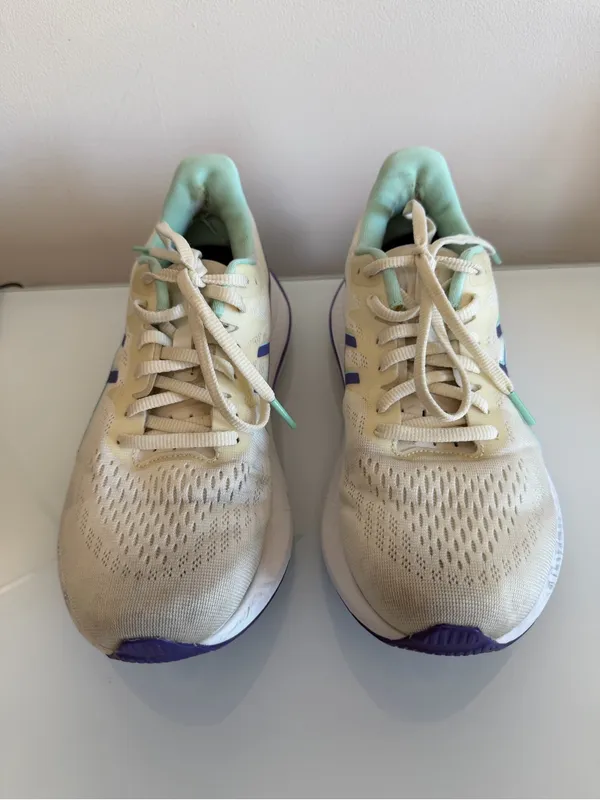 Asics GT-2000 V12 White and Purple Sneakers - Image 2