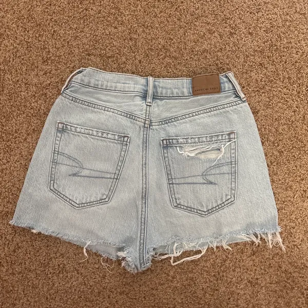 American Eagle High-Rise Jean Shorts  - Image 2
