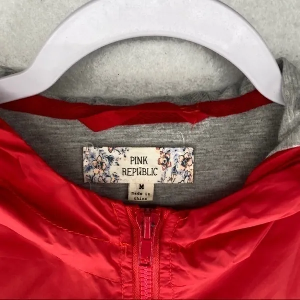 Pink Republic Hooded Windbreaker Jacket‎ - Image 3