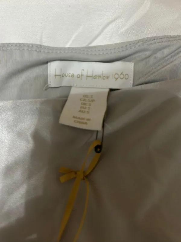 House of Harlow NWT Silver Bodysuit - Image 4