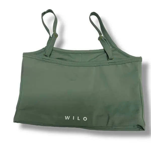 WILO Australia Olive Green Sports Bra Tank Top - Women Size Extra‎ Small - Image 2
