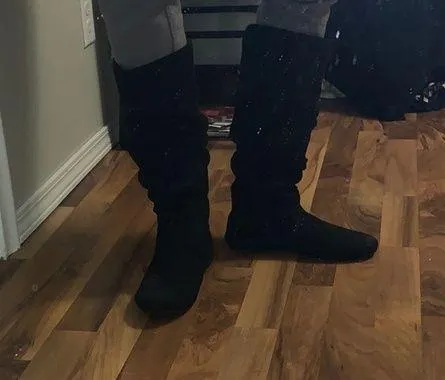 Candie's Black high boots - Image 2