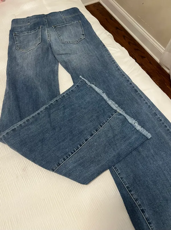 Free People Flare Jeans - Image 6