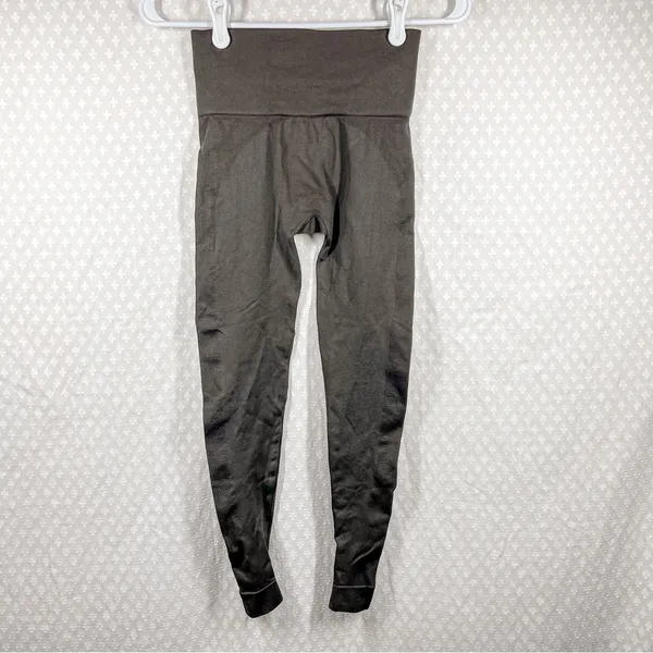 Set Active Dark Brown Sculptflex Power‎ Seamless Leggings - Image 2