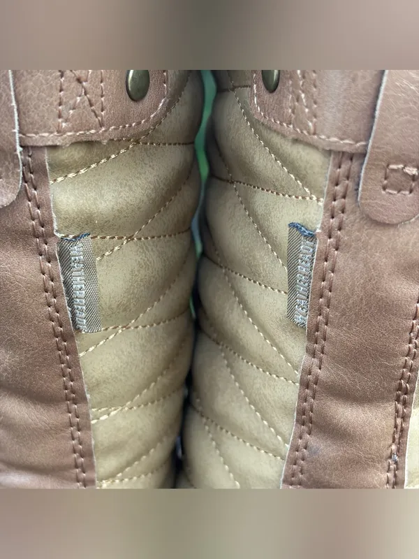 JBU by Jambu Lorna Cold-Weather Quilted Winter Duck Boots Tan Brown 9M - Image 11
