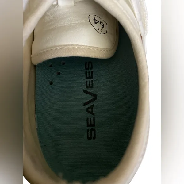 SEAVEES Melrose Lug Platform sneakers size 5.5 leather - Image 7