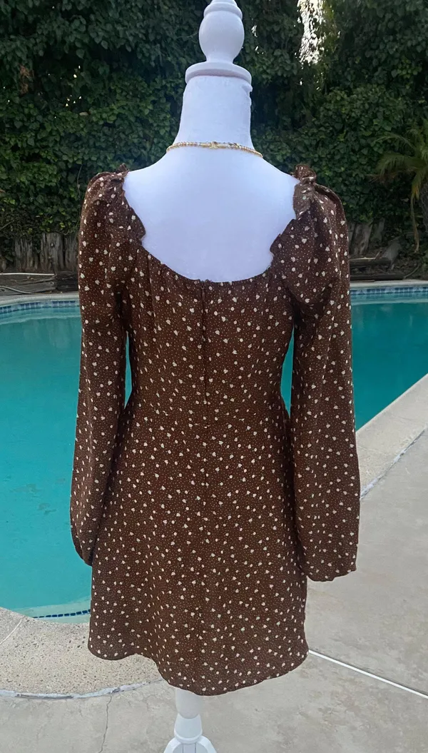 Ditsy Floral Print Summer Sundress - Image 5