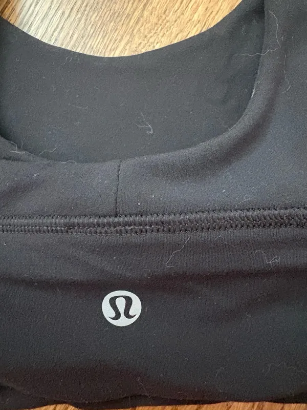 Lululemon Black Sports Bra - Image 3