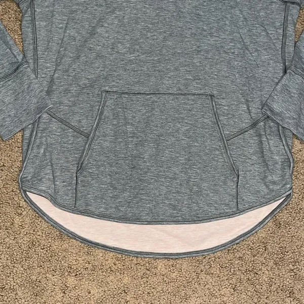 Lululemon Time Out Hoodie Heathered Bleached Coral / Heathered Medium Grey 6‎ - Image 7