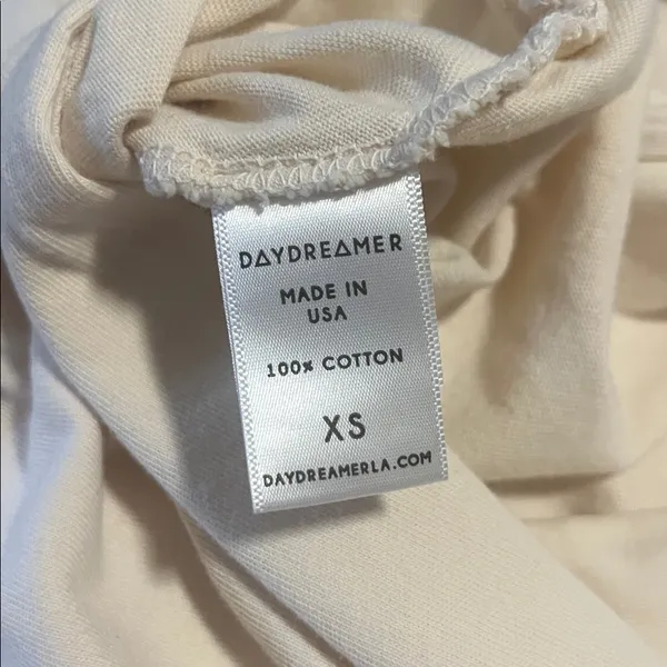 Free People x Daydreamer The Door Hello I Love You Maxi Tee Dress Size XS RARE - Image 13