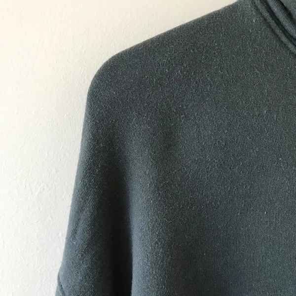 Anine Bing Vincent Hoodie NYC Charcoal Green - Image 7