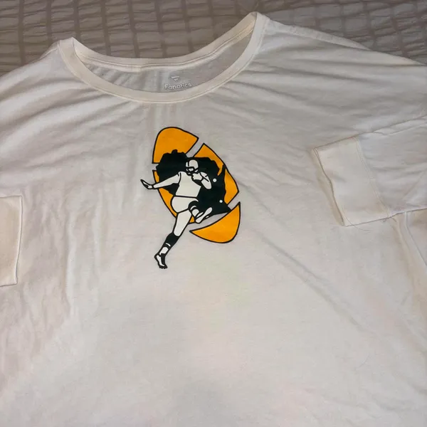 New Fanatics Green Bay Packers NFL Women's 3XL Long Sleeve Vintage Style T Shirt - Image 2