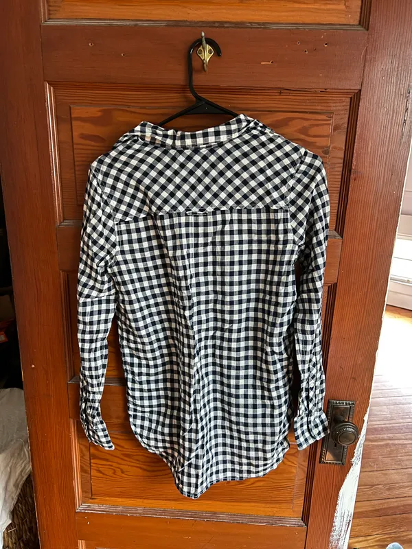 Classic-Fit Shirt in Crinkle Gingham - Image 2