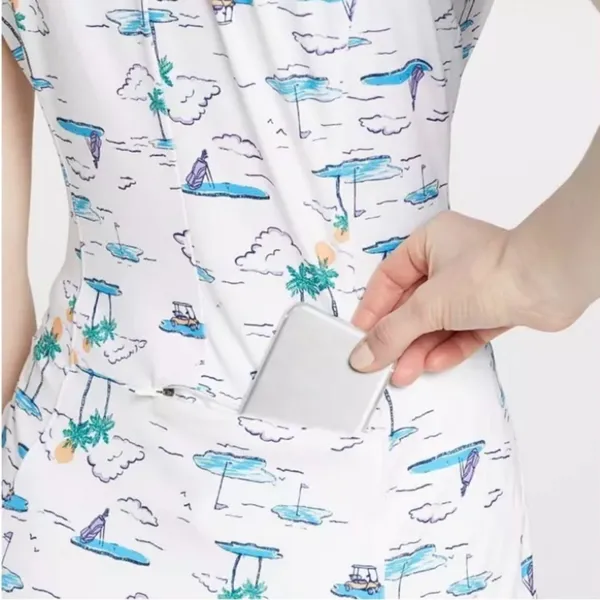 NWT Lady Hagen Golf Print Sleeveless Dress Tennis Golf Size XL - Image 4