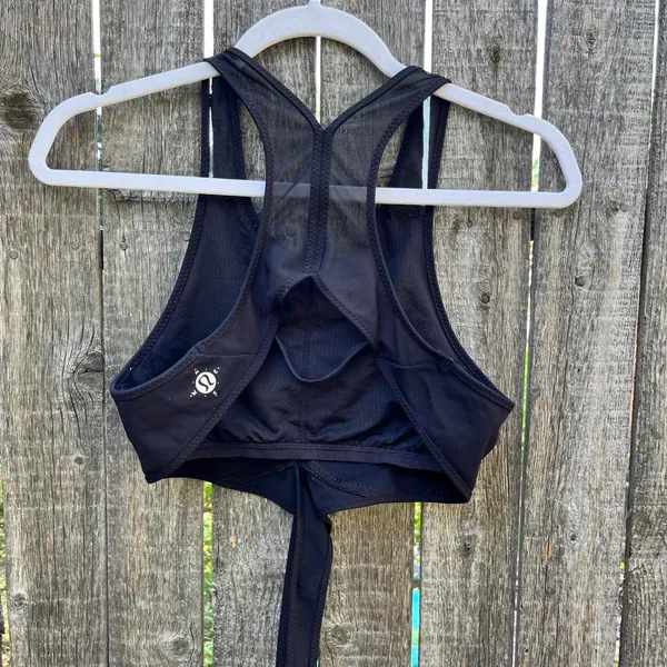 Black Lululemon Sports Bra - Image 2