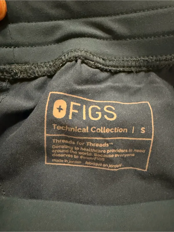 Figs Zamora Jogger Scrub Pants Deep Reef Blue Women’s Medical Uniform - Image 3