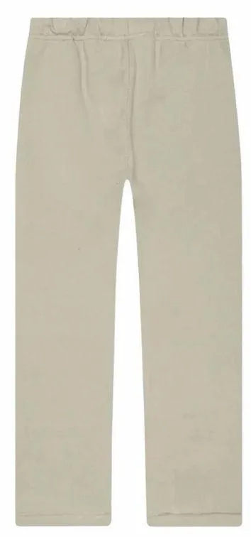 Fear of God Essential fleece Sweatpants color eggshell, straight leg sz S Unisex - Image 2