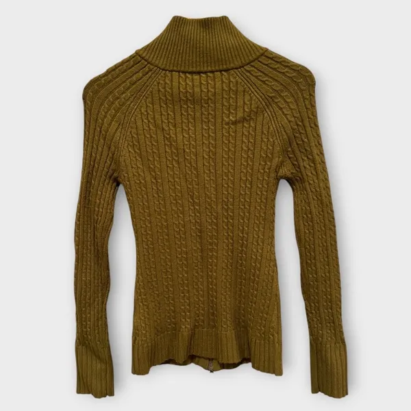 NEW Free People Eliza Cable Zip-Up Cardigan Size Small - Image 6