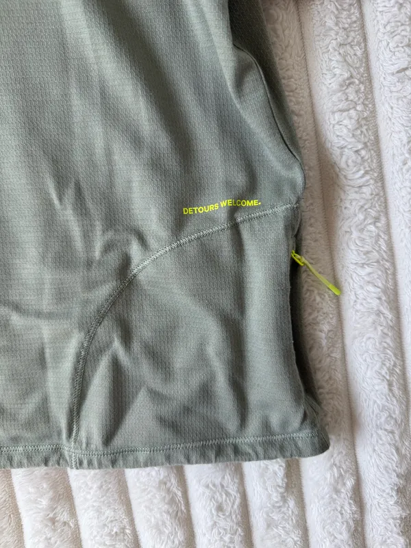 Lululemon Hiking Shirt Lightweight Cinched Hem - Image 2