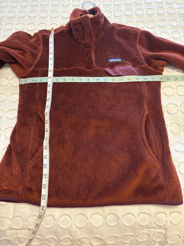 Patagonia Re-tool Snap-T Pullover Rusted Iron - Dark Currant X-Dye size Medium - Image 11