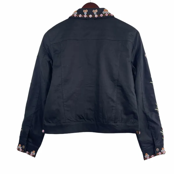 Desigual Ferrara Embroidered Embellished Jacket - Image 4