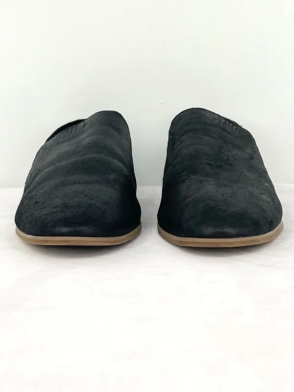 Lucky Brand Eason Black Suede Pointed Toe Slip On Loafer Flats 8.5M - Image 2