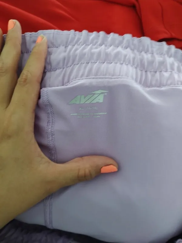 Avia Light Purple Athletic Shorts - Image 8