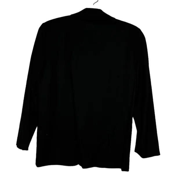 Vintage Savannah Wool‎ Black Blazer Size M - Image 4
