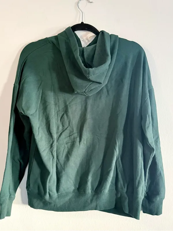 Buffalo David Button • Dark Green Pullover Hoodie - Image 2