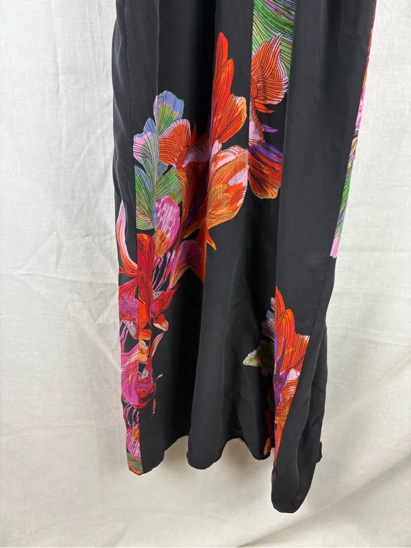 Anthropologie Maeve Cayman Silk Halter Maxi Dress Size S - Image 9