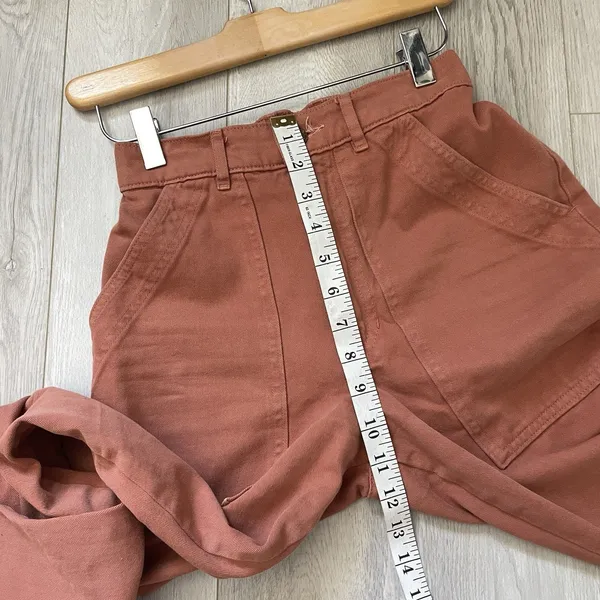 Big Bud Press Work Pants straight leg womens Orange (xxsmall) workwear casual - Image 7