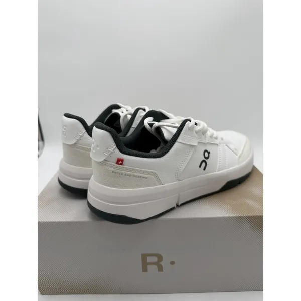 On Women's THE ROGER Clubhouse Shoes White Evergreen Size 9 NWB ($140 Retail) - Image 5