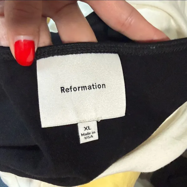 Reformation Haven Knit Top Size XL - Image 5