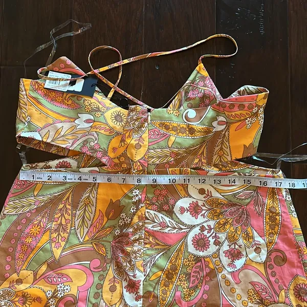 NWT Gianni Bini Ruby Paisley Dress 12 - Image 9