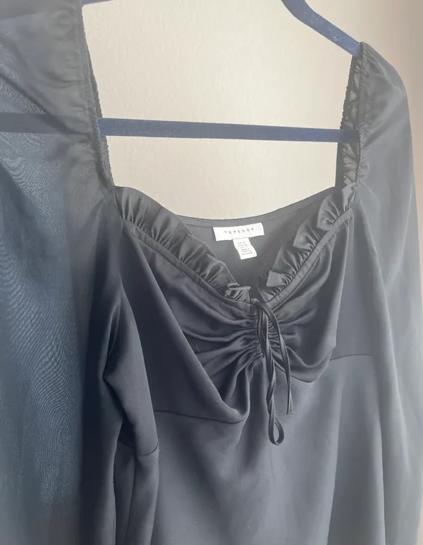 Black Classy Blouse - Image 5