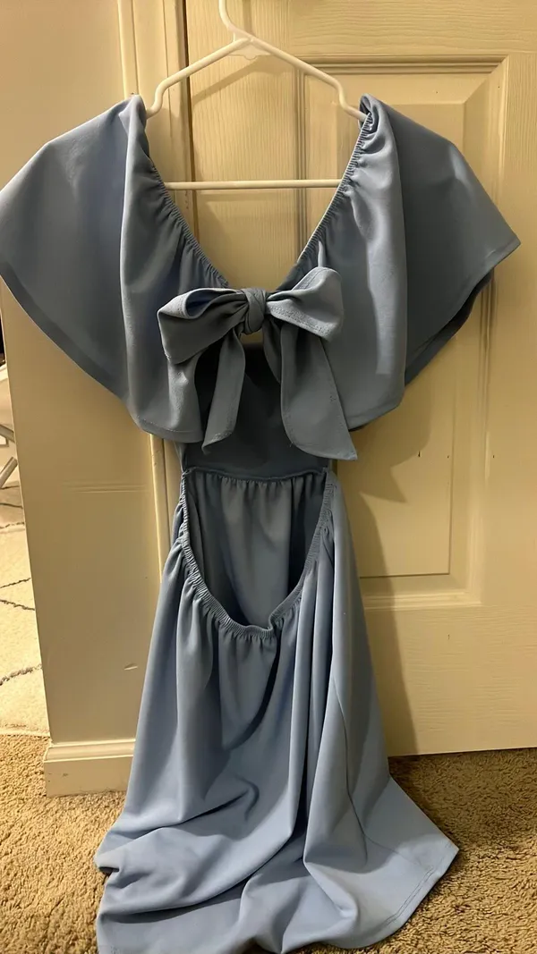 Altard State Open Back Blue Dress - Image 2