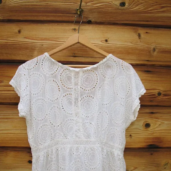 Johnny Was White Top Blouse - Image 6