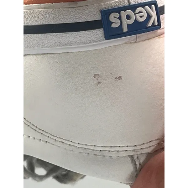 Keds Courty Leather Low Top‎ Sneaker Women 7 White Retro Y2K Classic Minimalist - Image 9