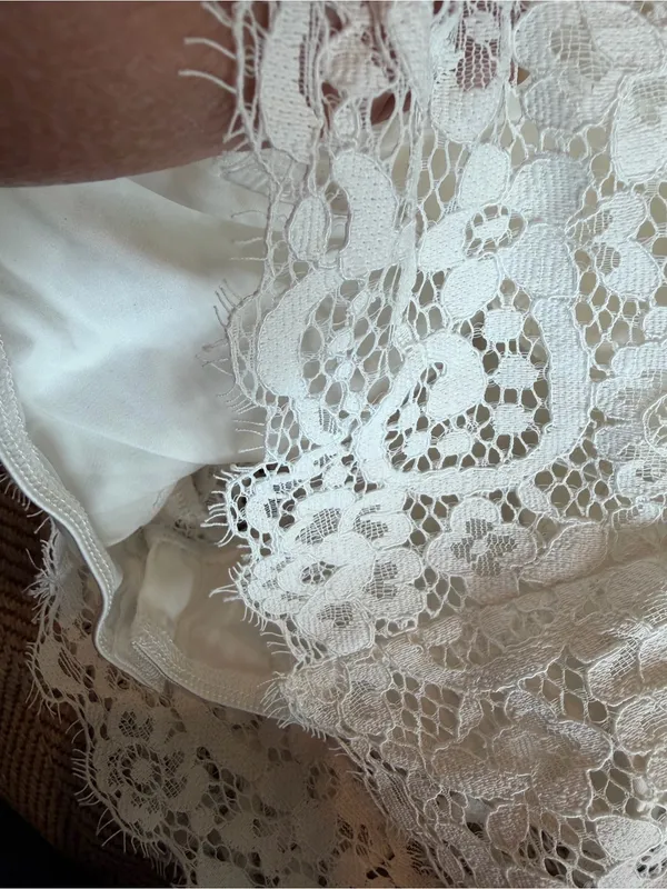 For Love and Lemons Santo Lace Romper - Image 8