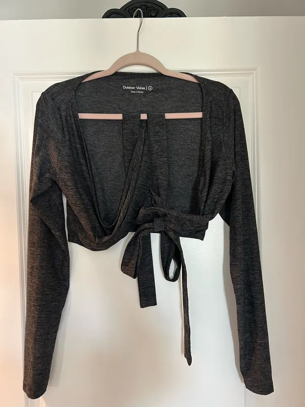Outdoor Voices Wrap Top Long Sleeve - Image 2