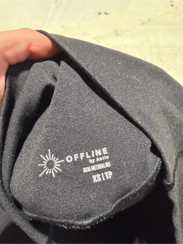 Aerie offline real me Black Jogger Leggings XS - Image 4