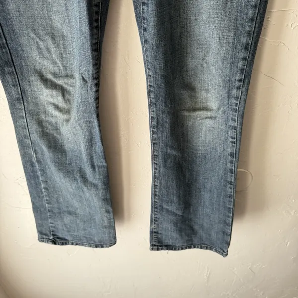 Cruel Girl Jeans Womens 9 Long Blue Bootcut Western Mid Rise‎ Denim Embroidered - Image 3